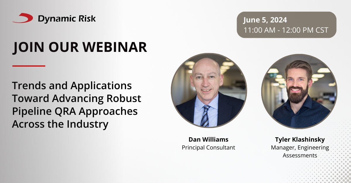 Webinar: Trends and Applications Toward Advancing Robust Pipeline QRA Approaches Across the Industry